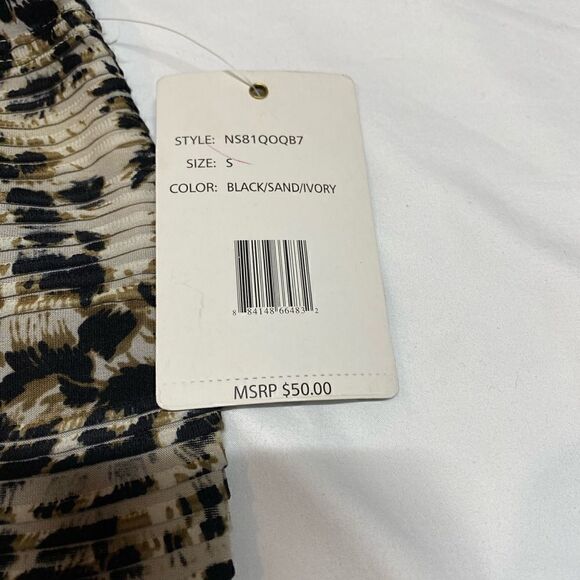 NWT Zac & Rachel Cheetah Print Pencil Skirt - Size Small - Picture 2 of 8